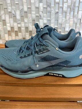 Nike React Pegasus Trail 5 Men’s 8 Running Shoe Smokey Blue DV3864-005